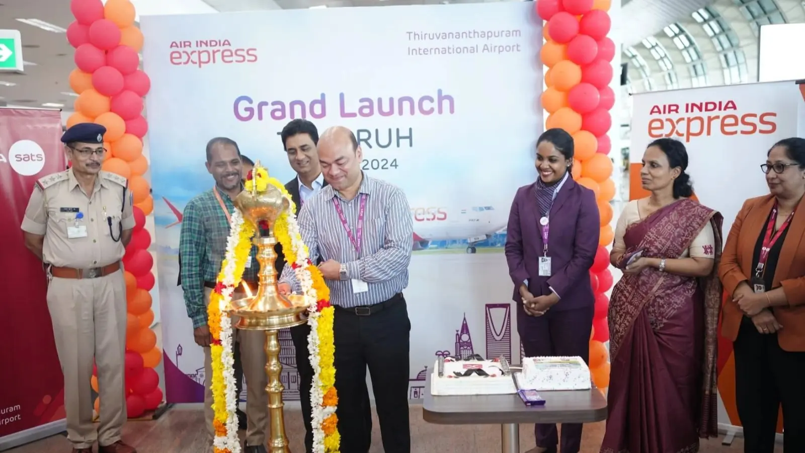 Air India Express Inaugurates fresh  Flights from Thiruvananthapuram to Riyadh