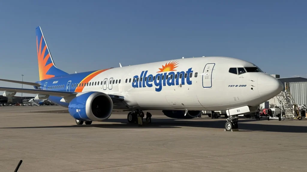 Las Vegas-based Allegiant Air (G4) took delivery of its first Boeing 737 MAX 8 aircraft on Monday (September 9, 2024). 