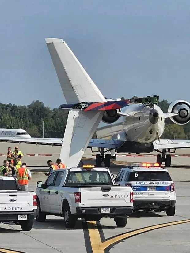 Delta A350 Collided with Endeavor Air CRJ900 at Atlanta Airport