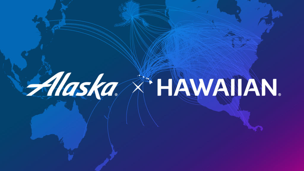 Alaska Airlines and Hawaiian Airlines Merged, Serves 141 Destinations with 350 Aircraft