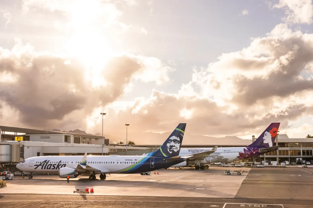 Alaska Airlines and Hawaiian Airlines Merged, Serves 141 Destinations with 350 Aircraft