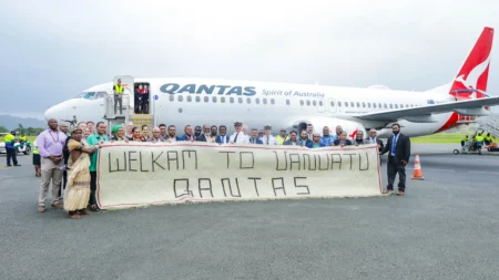 Qantas Inaugurates New Flights between Brisbane and Vanuatu