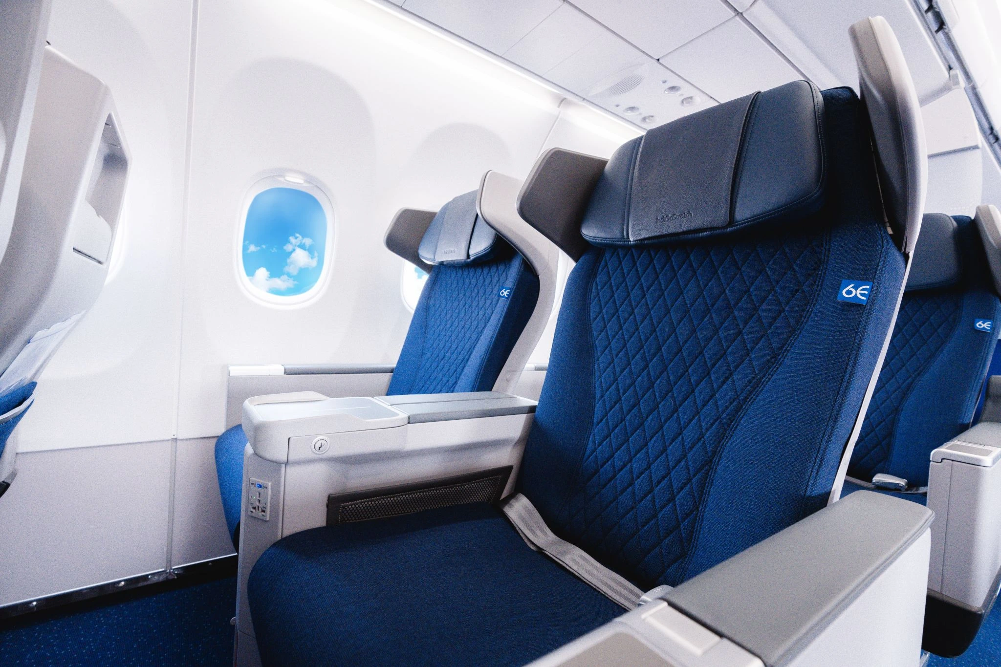 IndiGo apresenta nova classe executiva para frota Airbus A350