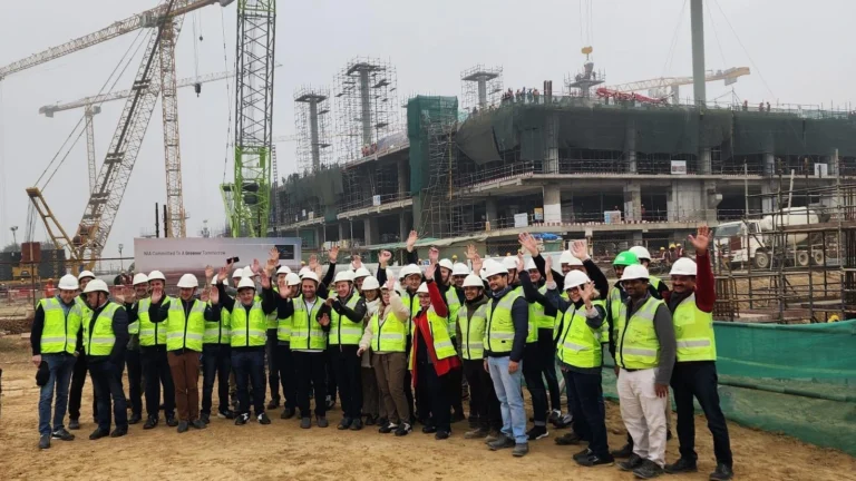 Noida International Airport Construction by Tata Projects