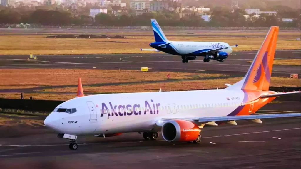 Akasa Air and IndiGo Airlines