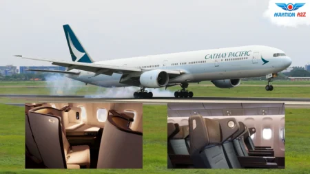 Cathay Pacific Unviels New Buisness Class Aria Suite on 777 in Hong Kong