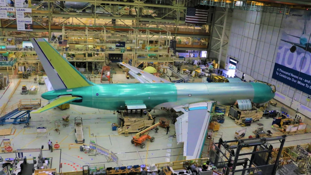 Boeing 767 in Production