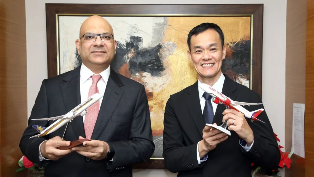 Air India And Singapore Airlines Deepen Partnership With Addition Of 51 New Codeshare Destinations