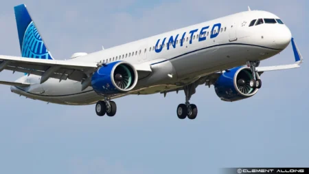 United Airlines New Premium Airbus A321neo Coastliner Livery Spotted