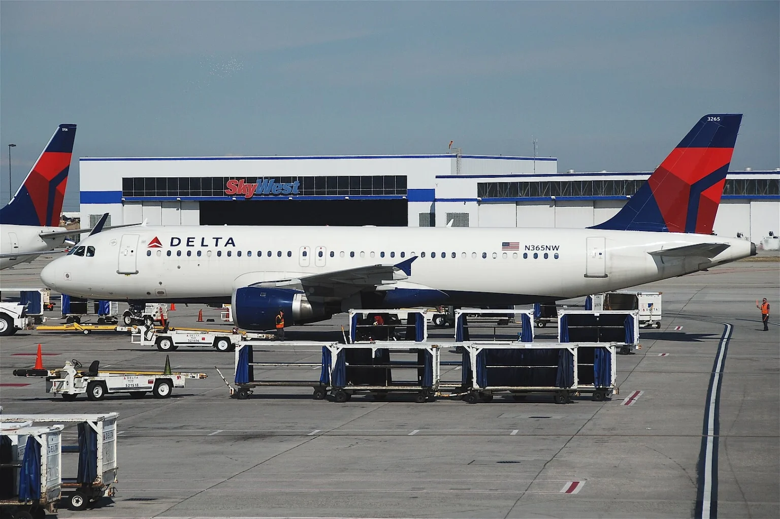 Delta Captain Loads Bags Himself During Atlanta Flight Delay