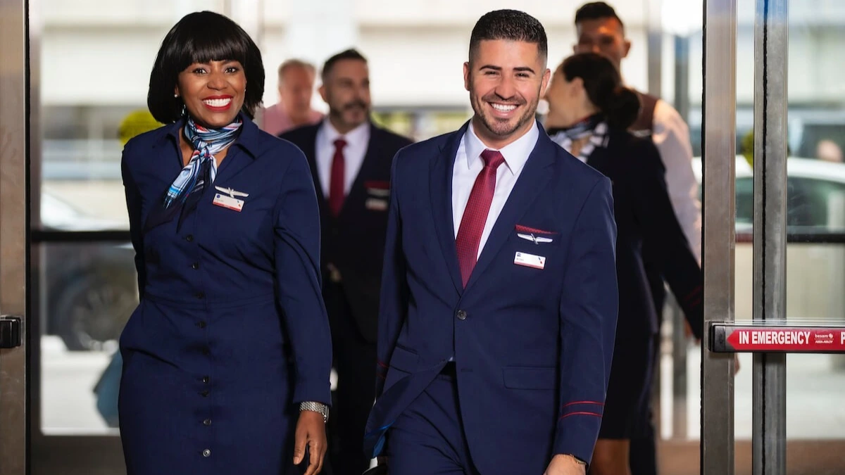 American Airlines flight attendant injury