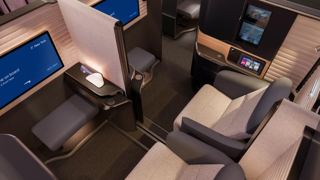 The airline is the only European carrier to offer First class from London to the US