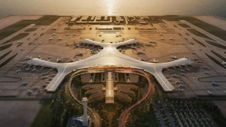 China Constructing the Largest Artificial Island Airport in Dalian