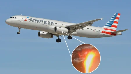 Dejavu: American Airlines A321 Engine Catches Fire, Emergency Landing in New York