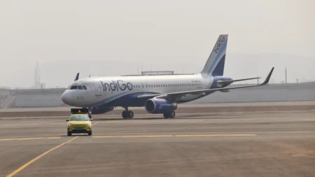 PHOTOS: IndiGo Airlines First Flight Lands at Navi Mumbai Int’l Airport | Exclusive