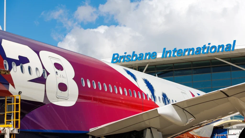 Delta Air Lines A350-900 Olympics 2028 Livery at Brisbane Airport Queensland 