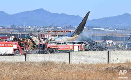 Jeju Air Boeing 737 Crashes in South Korea Killing at Least 179