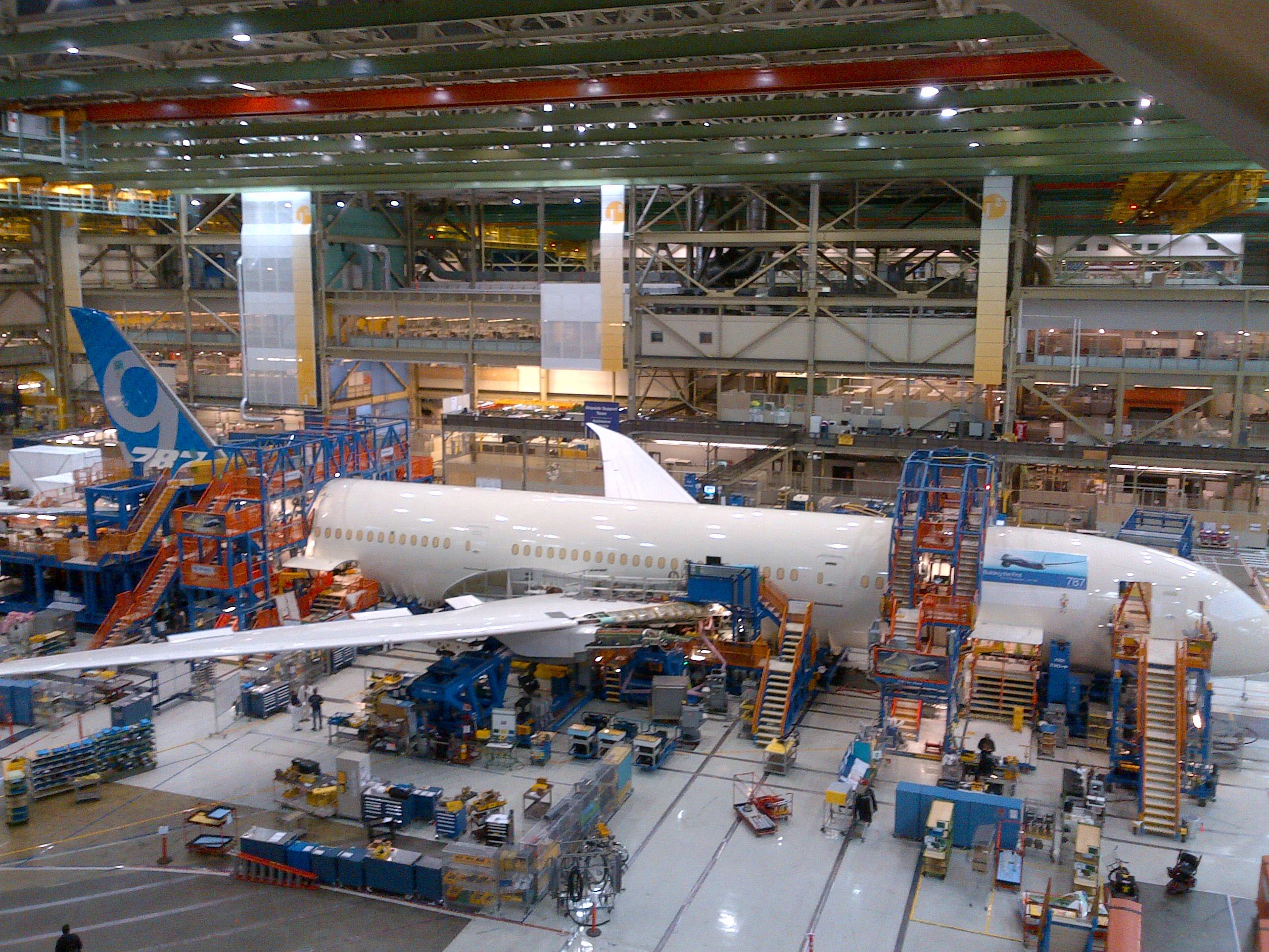 boeing 787 south carolina factory