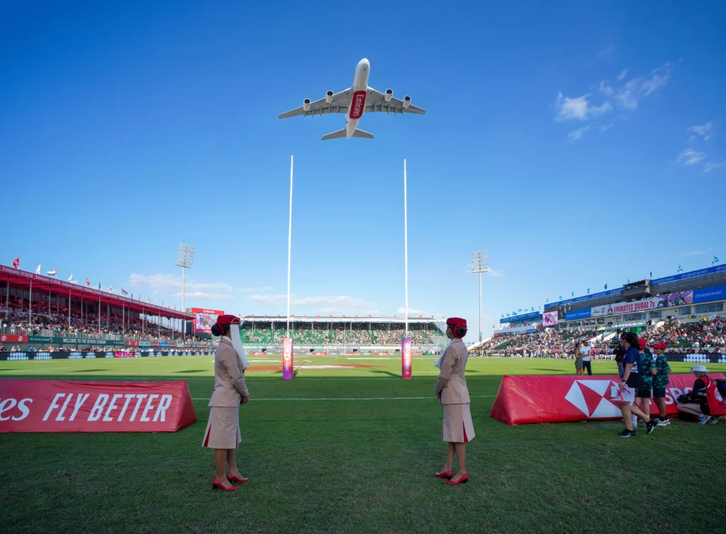 Middle East Sports Spirit: Etihad CSK Livery, Emirates A380 Flypast, Qatar Airways Djokovic