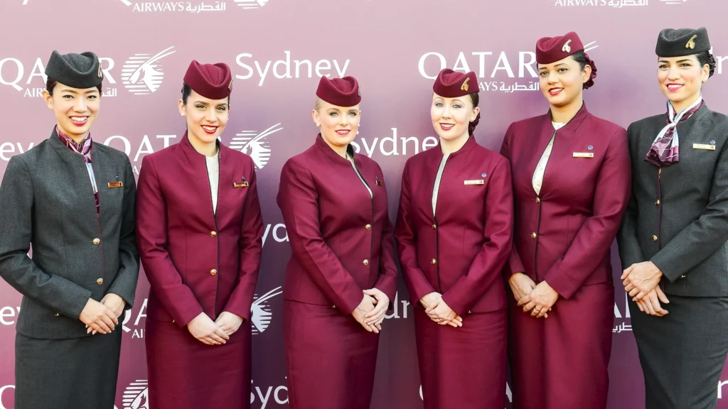 qatar airways hostess salary