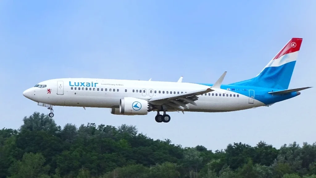 Luxair (LG) flight from Dubai Al Maktoum International Airport (DWC) to Luxembourg (LUX) made an emergency landing at Munich Airport (MUC) after one of its pilots fell sick during the flight on December 15, 2024.