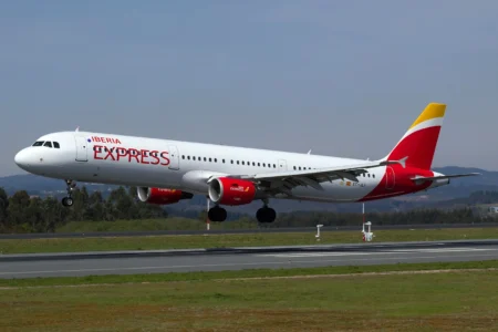 Influencer Performs Yoga in Aircraft Aisle on Iberia Express Flight