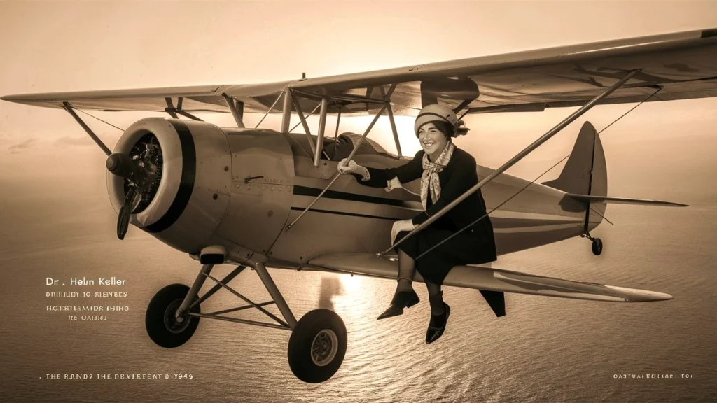 Did Helen Keller Fly A Plane? | Reality Check