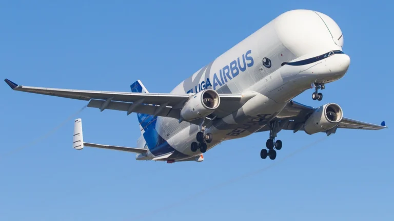 Airbus BelugaST Retires After 30 Years with Final Broughton Flypast Airbus Beluga XL