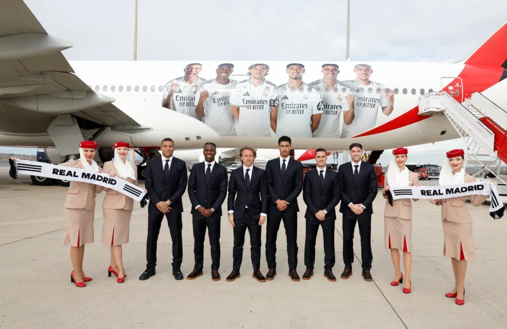 Emirates unveils new Real Madrid Livery on its Boeing 777