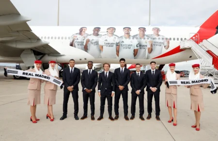 Emirates Unveils New Real Madrid Livery on Boeing 777