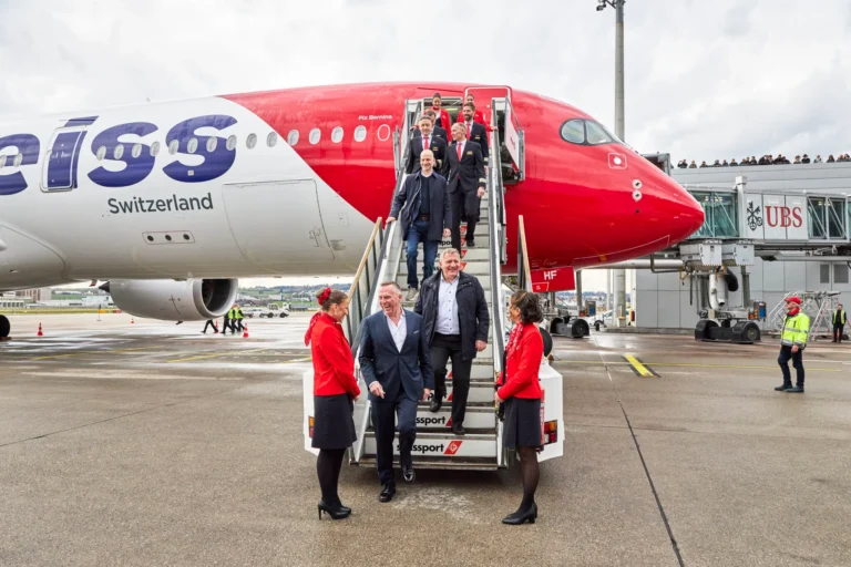 Edelweiss First A350 Delivery