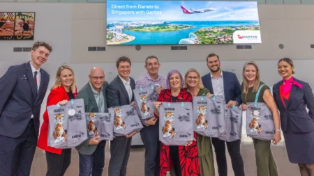 Qantas Launches New Flights From Darwin to Singapore with 737