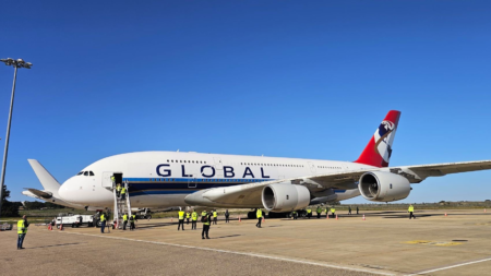 Global Airlines Only Airbus A380 Returns to Storage, Why?