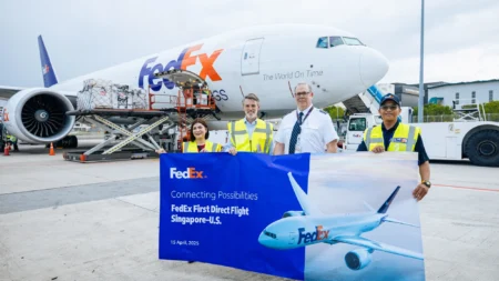 FedEx Launches First Non-Stop Cargo Flight Between Singapore and the US