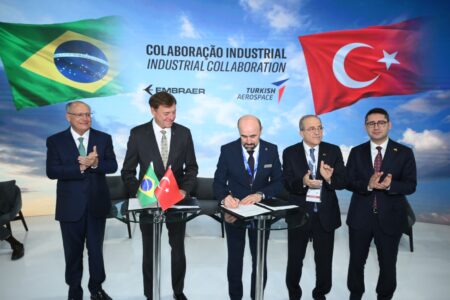 Turkish Aerospace and Embraer Signs MoU for E2 Aircraft