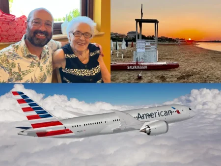 American Airlines Flight Attendant Reuite With Long-Lost Family