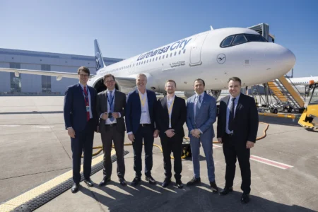 Lufthansa City Airlines Welcomes its First New A320neo Aircraft