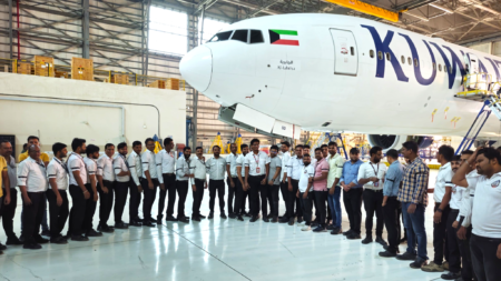 AIESL 1,100 FTE Staff Stage A Black Ribbon Protest Against Management