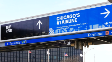 United Airlines 10 Routes from Chicago O’Hare Hub