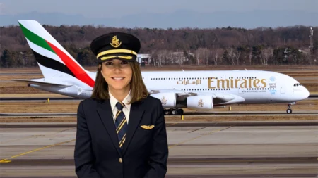 Emirates First Turkish Female A380 Captain in the World Hiring Message