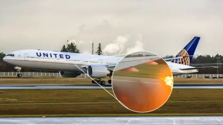 United 777 Operating Beijing to San Francisco Flight Catches Fire