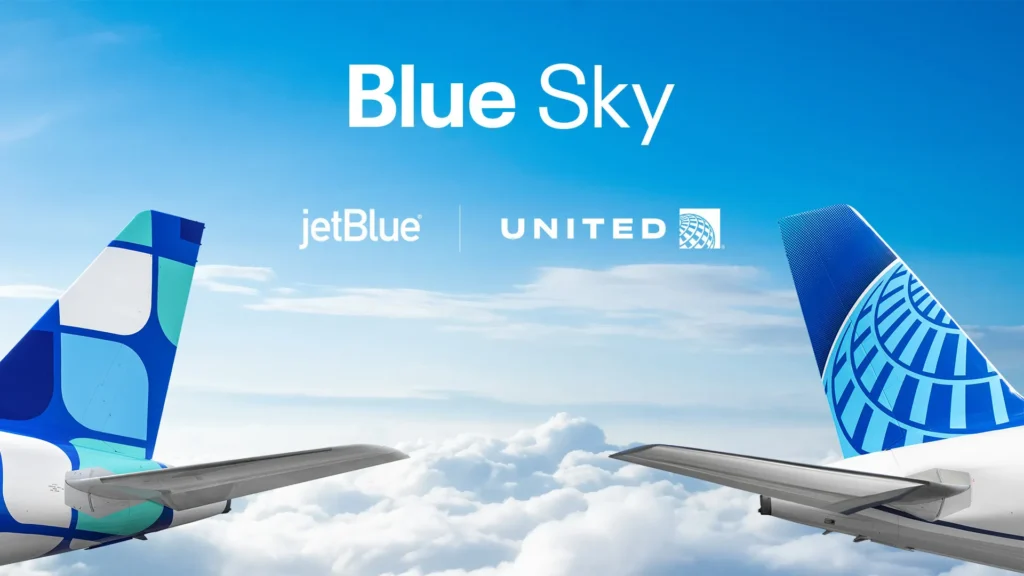 Spirit Air Flags Antitrust Risks in JetBlue–United 'Blue Sky' Alliance