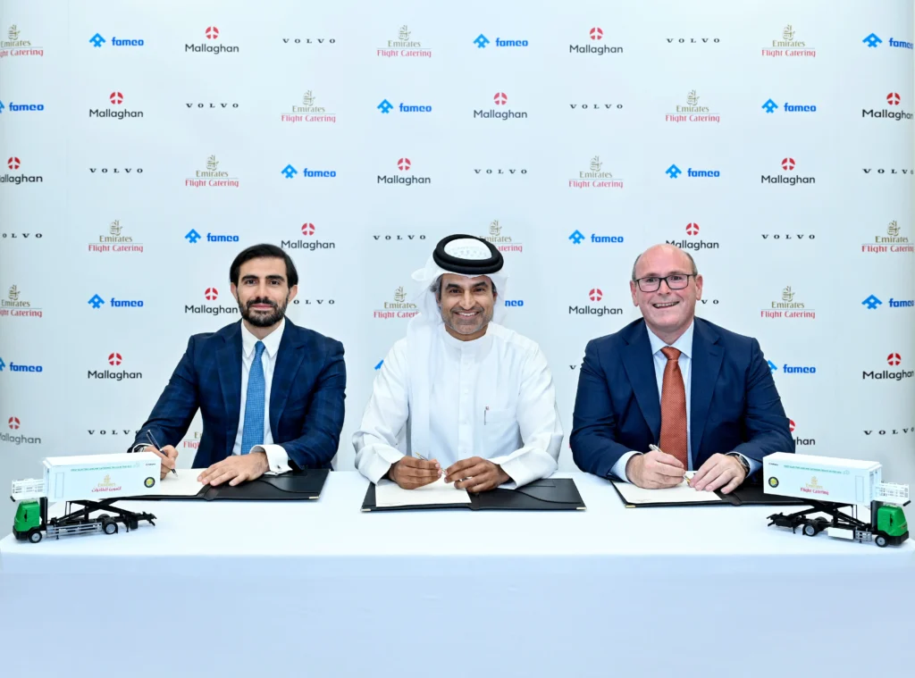 Emirates Adds 53 New Aircraft Catering Trucks