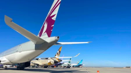 Around 30 Middle East Airlines Widebody Planes Stranded at American Airports