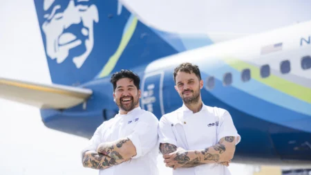 Alaska Airlines Elevates First Class Dining with New Menu