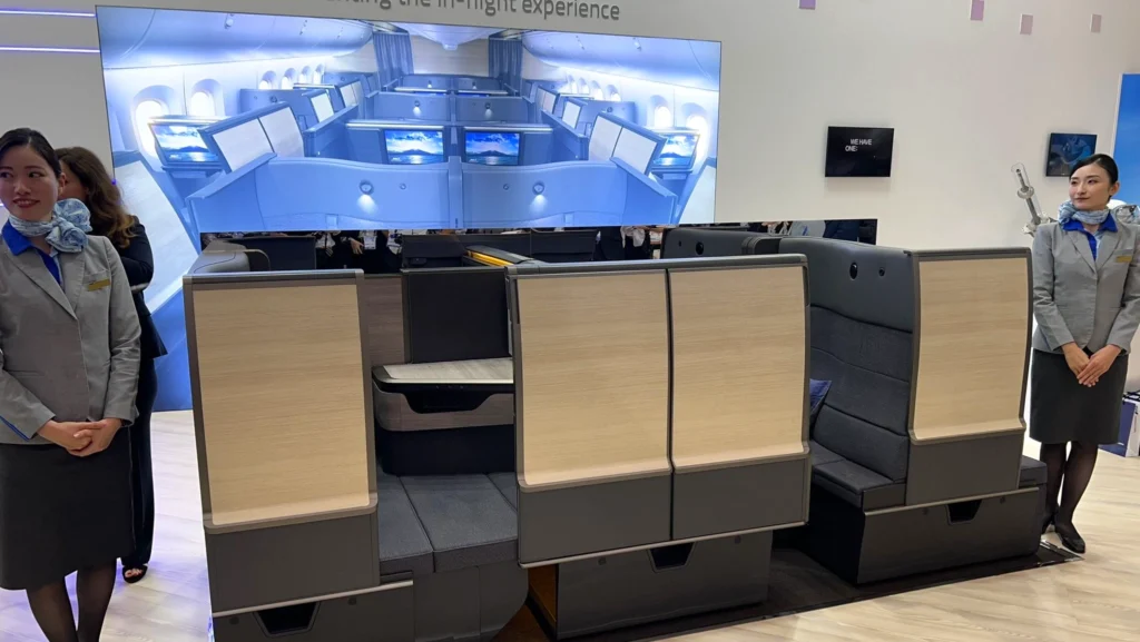 All Nippon Airways Takes Business Class to New Heights
with "THE Room FX" Supersized Seats