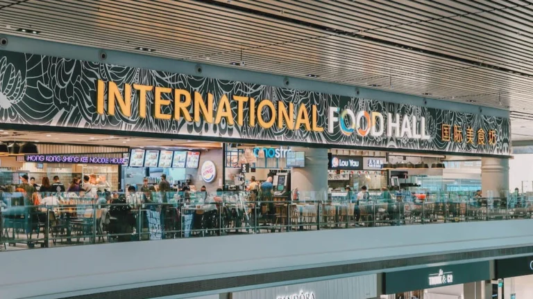 Singapore Changi International Airport Food Hall
