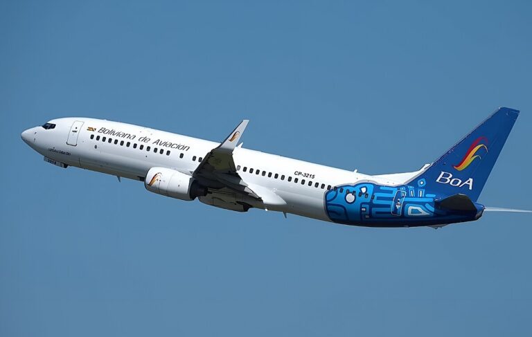 Boeing 737-85R Boliviana de Aviacion at Guarulhos International Airport
