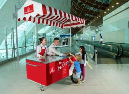 Emirates Offering Free Ice Cream at Dubai International Airport