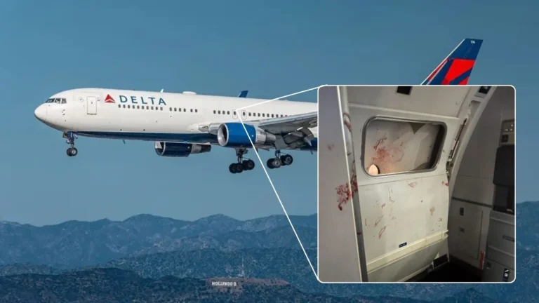Delta Unruly Passenger Bloodies Cabin in 767